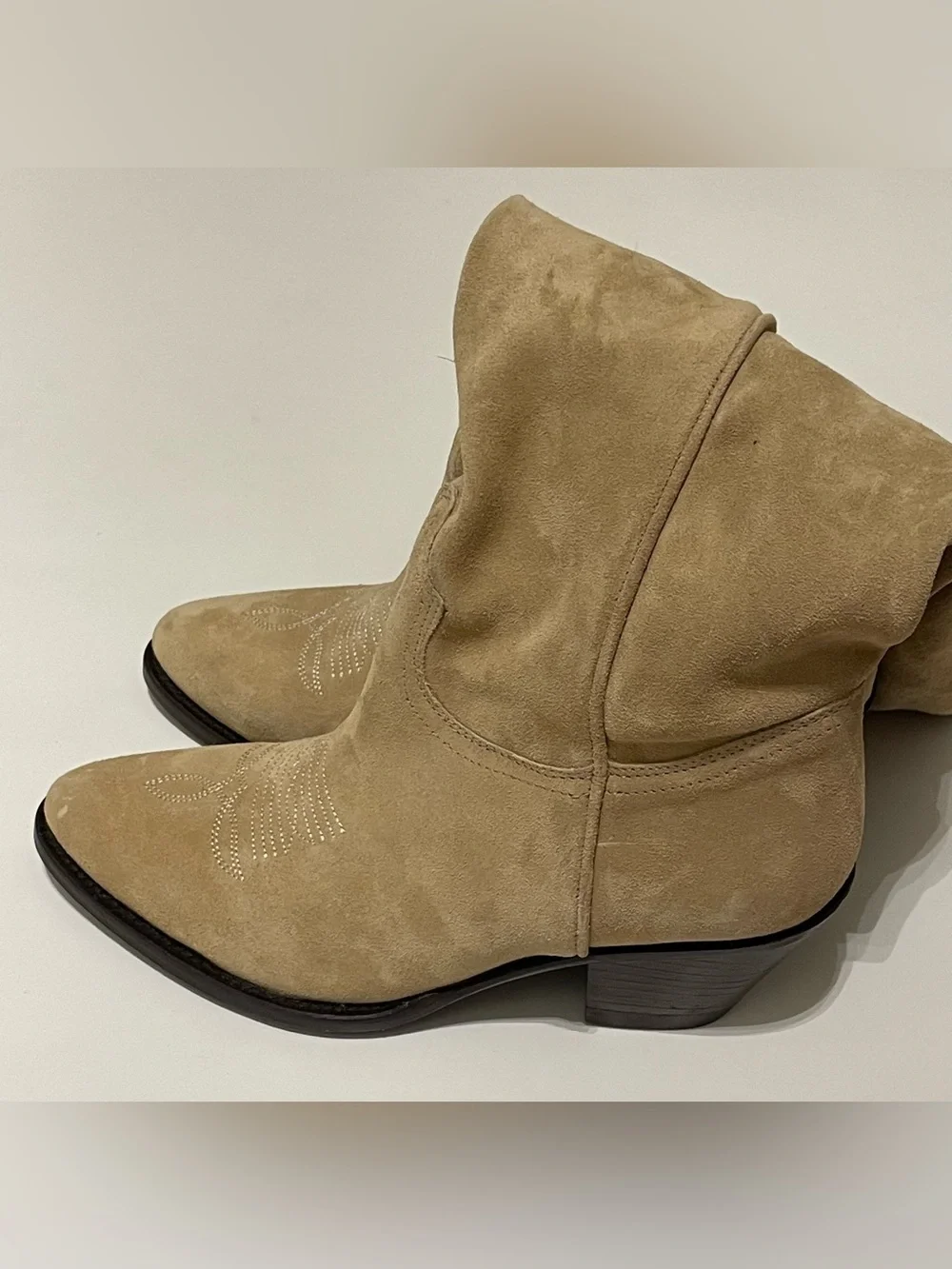 POLO By RALPH LAUREN Suede Tall Western Boot